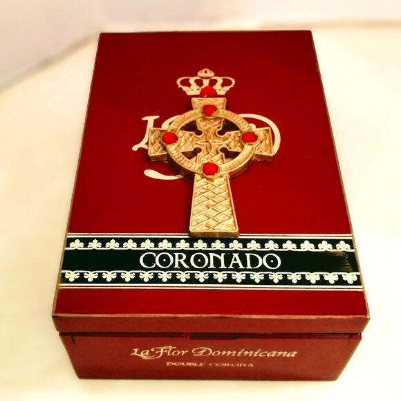 Suenos de Saundra Upcycled, Rare CORONADO, Cigar Box, Home Accent/ Storage - Picture 1 of 12